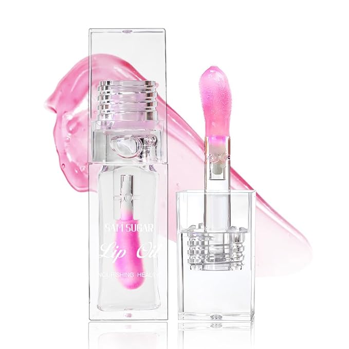 Magic Color Changing Lip Oil,Transparent Changing Lip Care