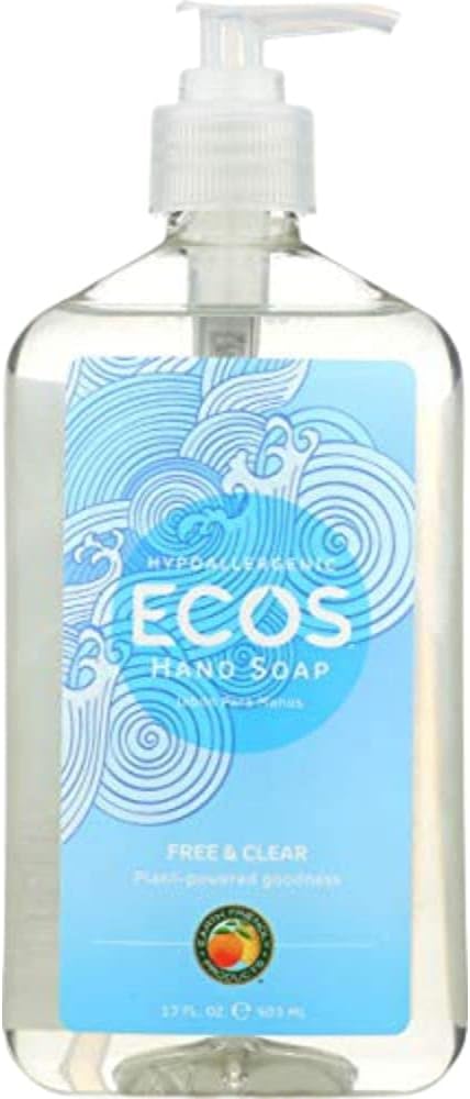 ECOS Free And Clear Hand Soap, 17 OZ