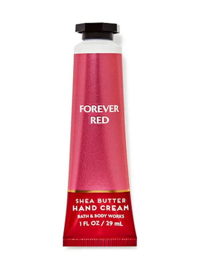 Bath & Body Works Forever Red Shea Butter Travel Size Hand Cream 1oz (Forever Red), Pack of 1