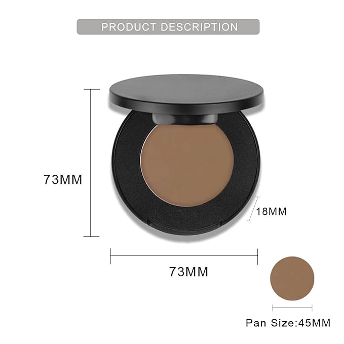 Flawless Pressed Powder, Setting Powder Makeup, Longwear Face Finish 08