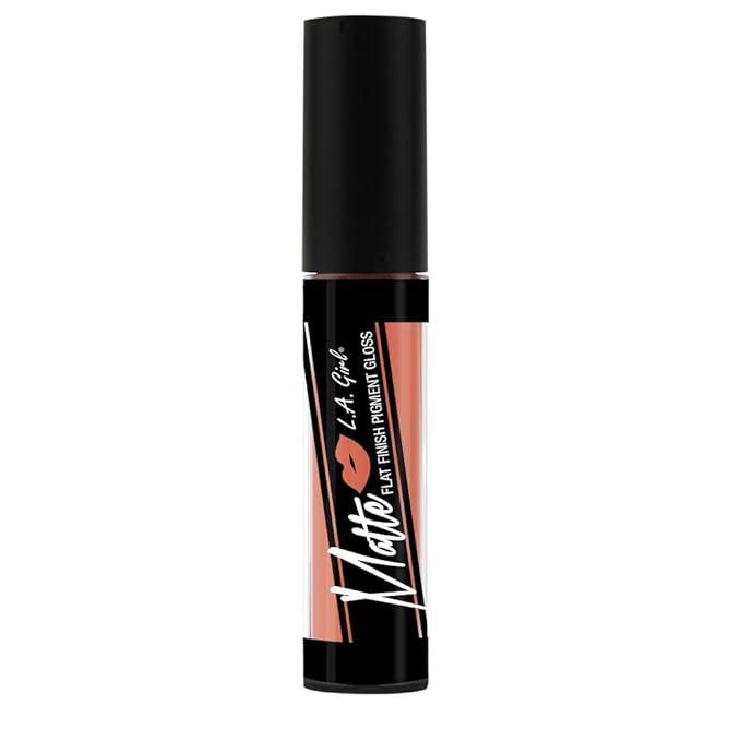 L.A. Girl Matte Flat Finish Pigment Gloss, Fleur, 0.17 Ounce