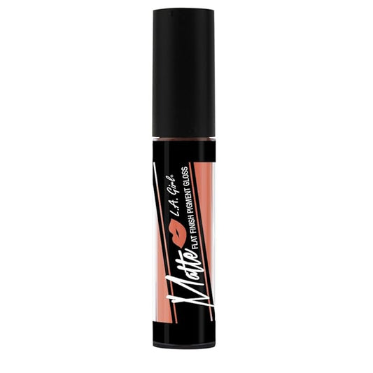 L.A. Girl Matte Flat Finish Pigment Gloss, Fleur, 0.17 Ounce