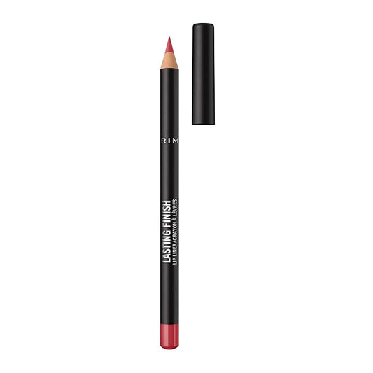 Rimmel Lasting Finish 8HR Lip Liner, 195 Sunset Pink, Shelf Pack of 3