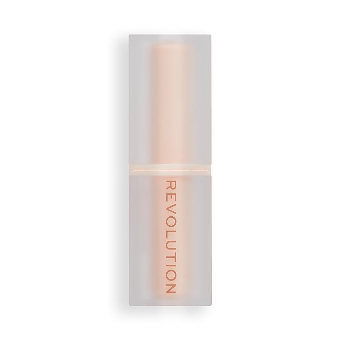 Revolution, Lip Allure Soft Satin Lipstick, Highly Pigmented & Smudge Proof, Long Lasting Creamy Satin Finish, Contains Vitamin E, Brunch Pink Nude, 0.11 oz