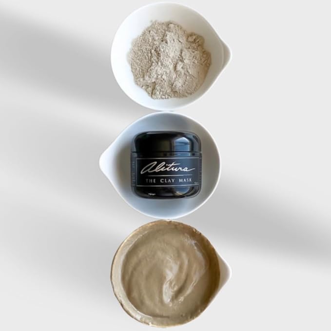 Alitura Clay Mask- Organic Clay Mask for Men Mask Skincare.