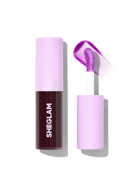 SHEGLAM Jelly Wow Tinted Lip Oil Plumping Lip Gloss Natural -Baby Steps