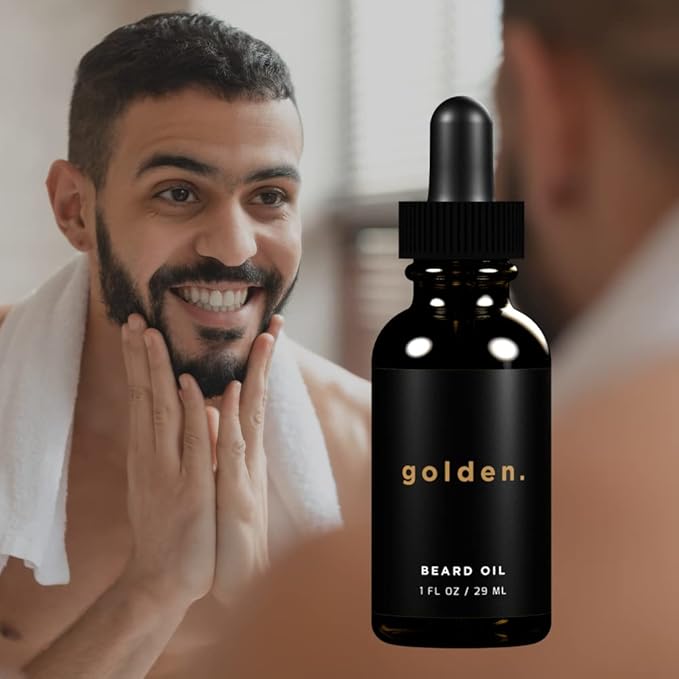 Golden Grooming Co. Beard Oil oz