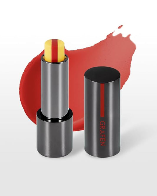 GRAFEN Triple Color Lip Balm Coral Magnetic