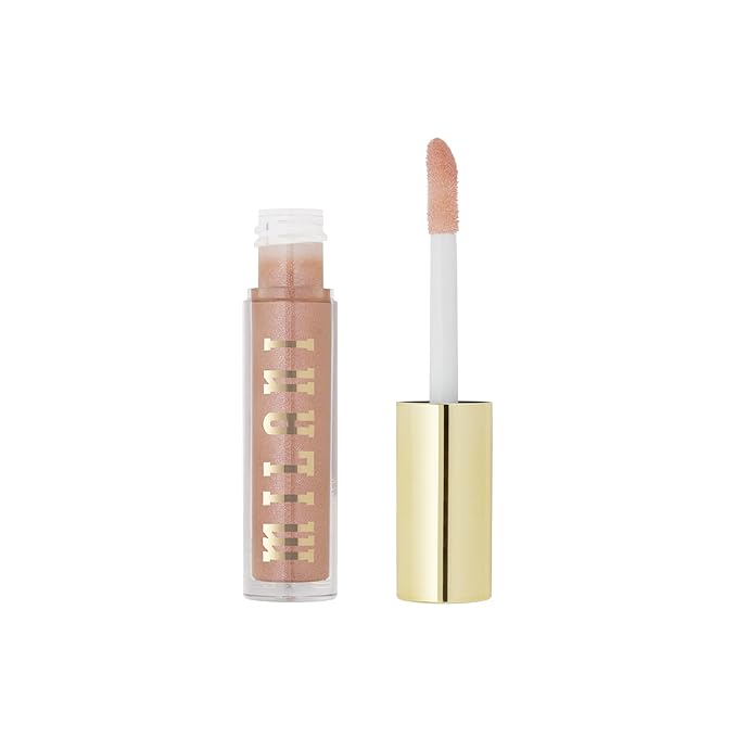 Milani Lip Gloss, Keep It Full Nourishing Lip Plumper with Hyaluronic Acid & Peptides for Soft, Fuller-Looking Lips (0.13 Fl. Oz.) Champagne
