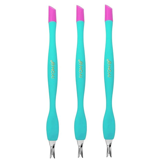 IVON 3pcs Cuticle Trimmer Pusher,