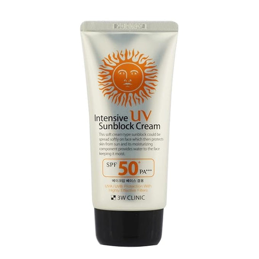 Dodo 3W Clinic Intensive UV Sunblock Cream SPF50+/PA+++ 70ml