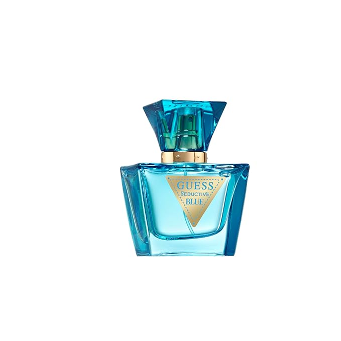 GUESS Seductive Blue Women/Femme Eau de Toilette Perfume Spray For Women, 1.0 Fl. Oz.