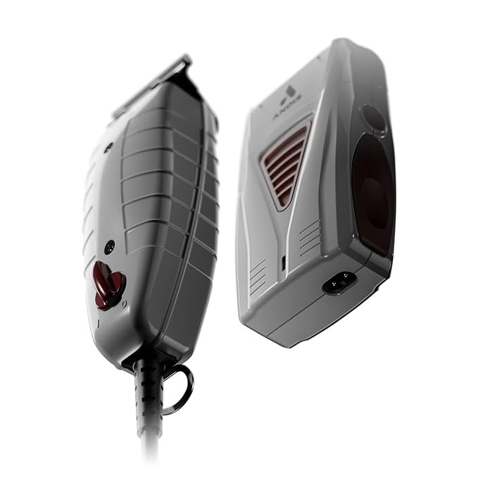 Andis 17270 Finishing Combo T-Outliner Trimmer & Pro Foil Lithium Titanium Foil Shaver - Professional Finishing Hair Clippers and Trimmer Kit for Men