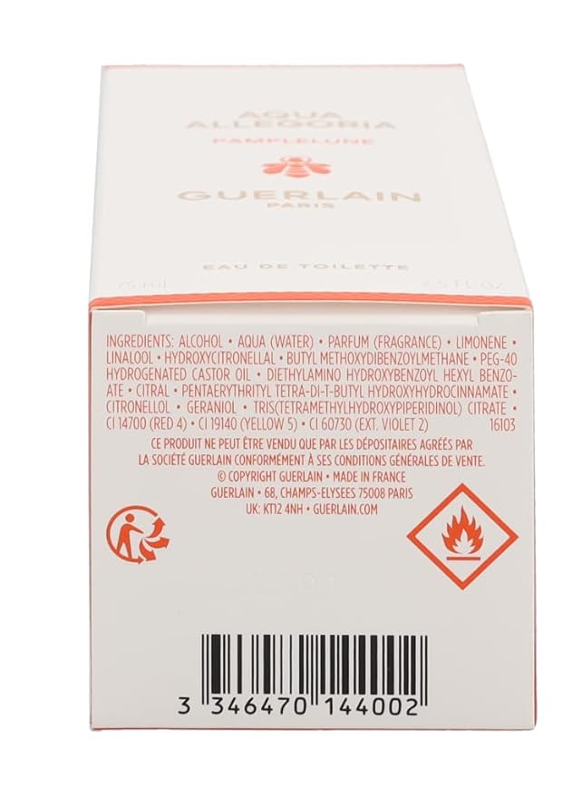 Guerlain Aqua Allegoria Pamplelune Eau De Toilette Spray for Women, 2.5 Ounce