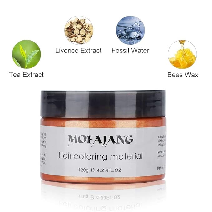 Temporary Hair Color Wax Dye