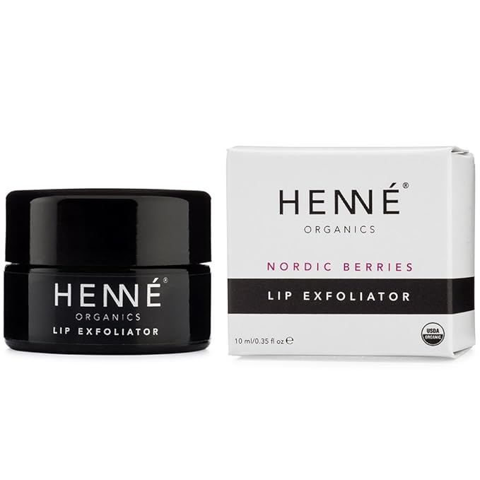 Henné Organics Lip Exfoliator - Natural Sugar