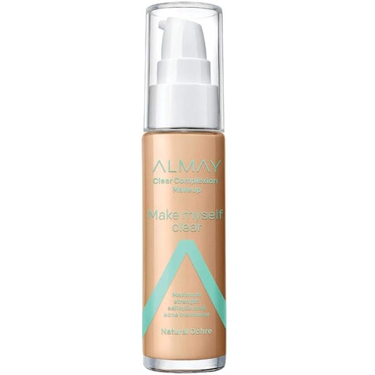 Almay Clear Complexion Makeup, Matte Finish Liquid Fou 0 oz