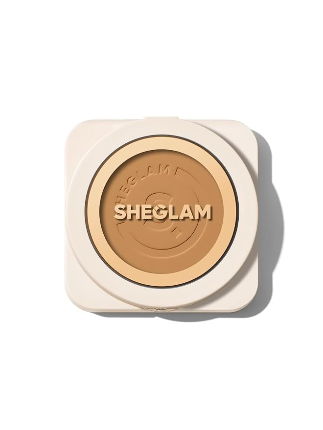 SHEGLAM SKin-Focus Full Coverage Powder Foundation Oil-Control Lightweight