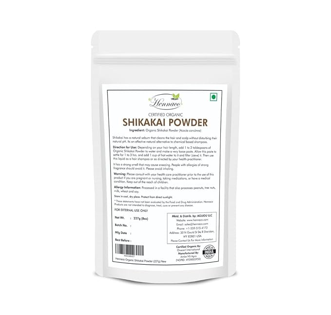 Organic Shikakai Powder| Acacia concinna Powder| Natural Hair (8 OZ) 227 G