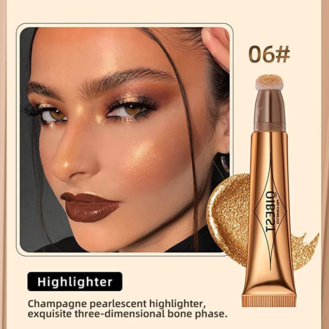 Blush Dreams Contour Beauty Wand, Liquid Face Concealer Highlighter (H1))