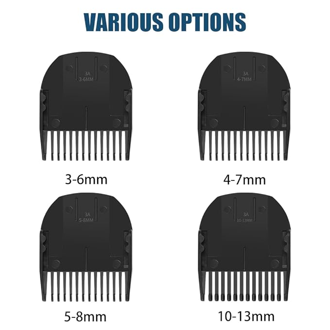 4 Professional Hair Trimmer Guards