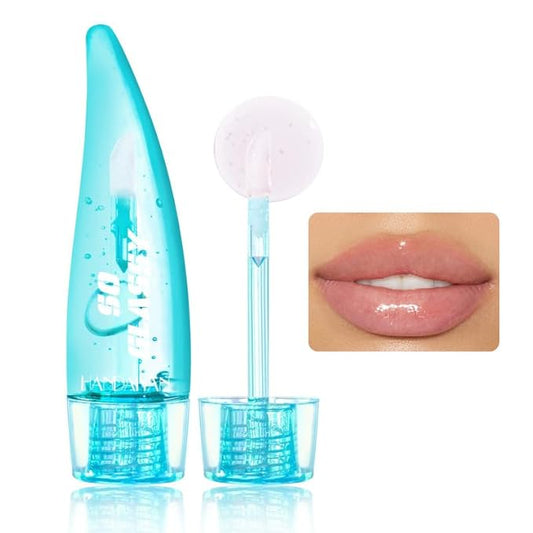 AKARY Hydrating Lip Glow Oil, Natural Transparent Lip Hydrating