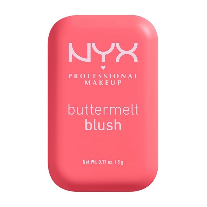NYX PROFESSIONAL MAKEUP Buttermelt Powder Blush, Fade and Know Butta