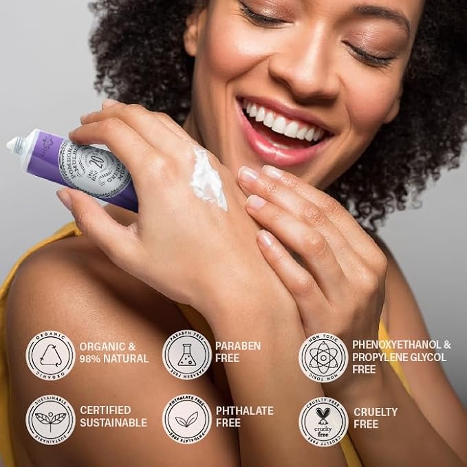 La Chatelaine 20% Shea Butter Hand Cream Travel Size, Organic Argan Oil, Moisturizing, Nourishing, Repairing, Extra-Rich Hand Lotion, Made in France, Paraben Free, 1 oz / 30ml (Pomegranate Mulberry)