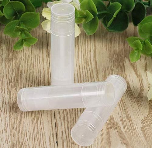 12 Pieces Clear Plastic Empty Lip Bottle
