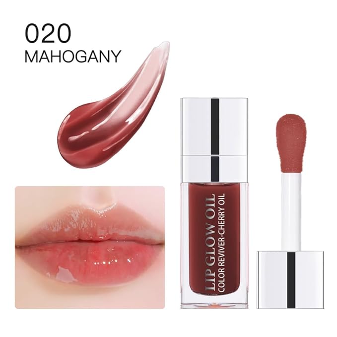 Hydrating Lip Glow Oil, Moisturizing Lip