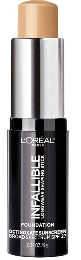 L'Oreal Paris Makeup Infallible Longwear Shaping Stick Foundation,