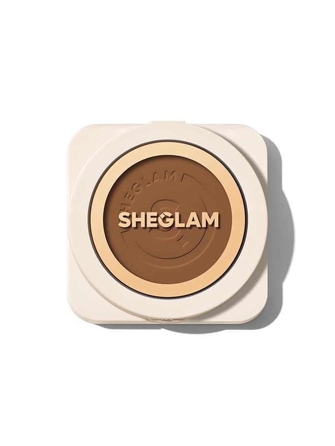 SHEGLAM SKin-Focus Full Coverage Powder Foundation Oil-Control Lightweight