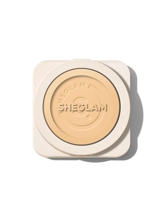 SHEGLAM SKin-Focus Full Coverage Powder Foundation Oil-Control Lightweight