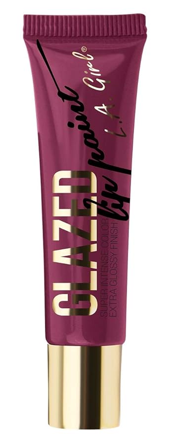 L.A. Girl Glazed Lip Paint, Daring, 3 Count(Pack Girl