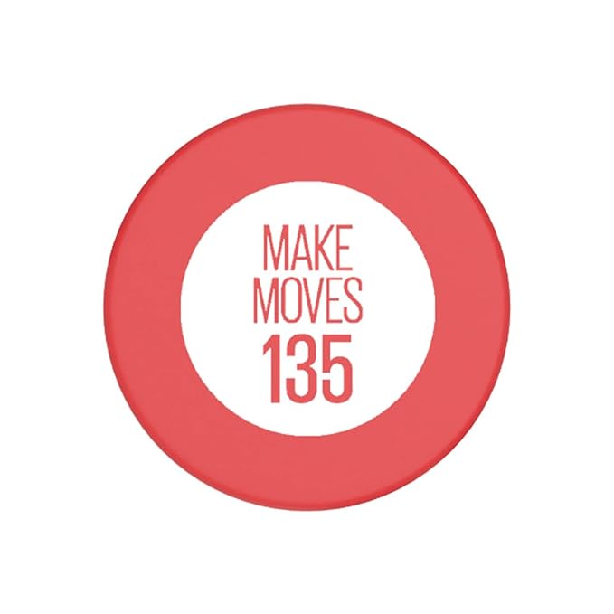 Maybelline Super Stay Ink Crayon Lipstick Makeup, Precision Tip Matte Lip Crayon with Built-in Sharpener, Longwear Up To 8Hrs, Make Moves, Red Nude, 1 Count