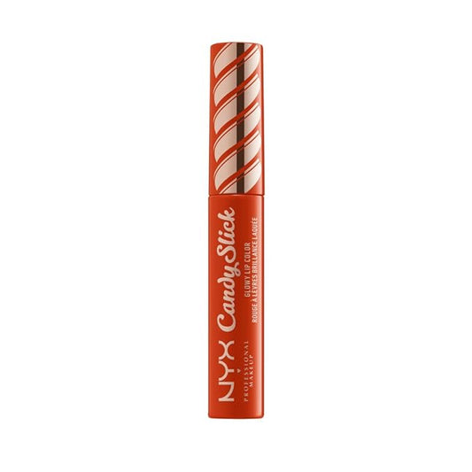 NYX PROFESSIONAL MAKEUP Candy Slick Glowy Lip Color Gloss - Sweet Stash (Orange Red)