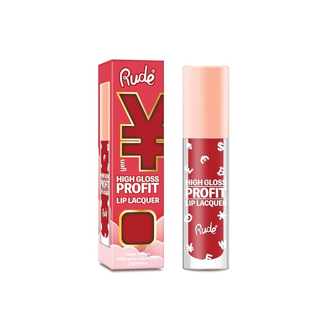 Rude Cosmetics High Gloss Profit Lip Lacquer - High