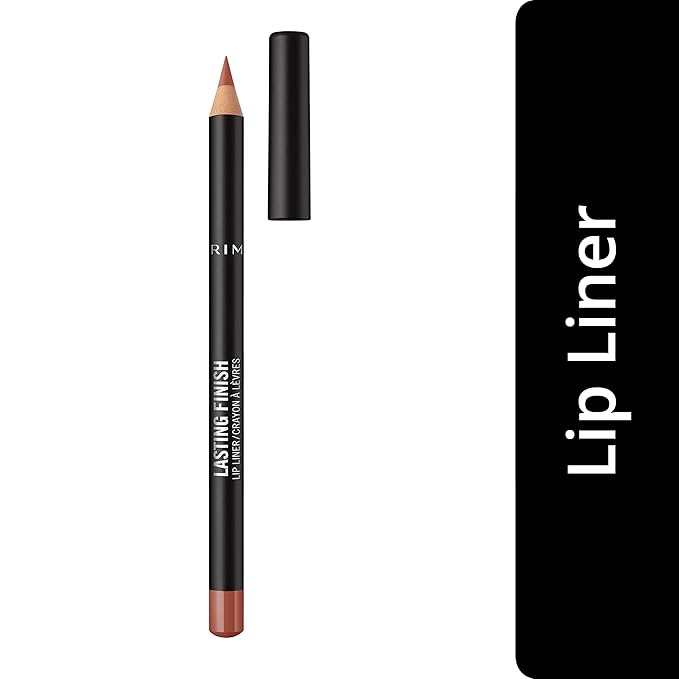 Rimmel Lasting Finish 8HR Lip Liner, 725 Tiramisu, Shelf Pack of 3
