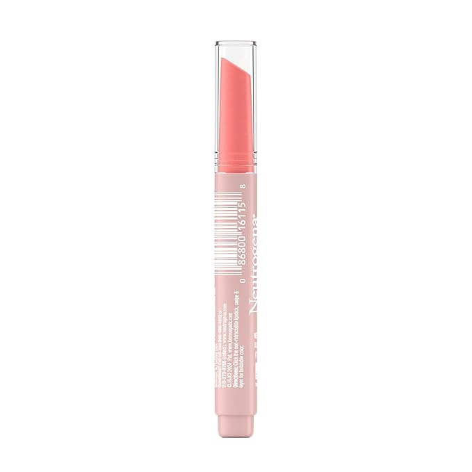 Neutrogena High Shine Glossy Lip with Maracuja Oil + Vitamins & Antioxidant Vitamin E, Nourishing Glossy Lip, Non-Retractable, Pigmented For Buildable Color, Peachy Keen, 0.07 oz