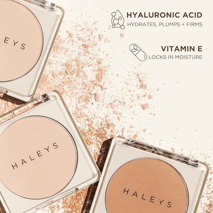 HALEYS Re-cover Pressed Powder Foundation Makeup (2.5) - Conceals Imperfections