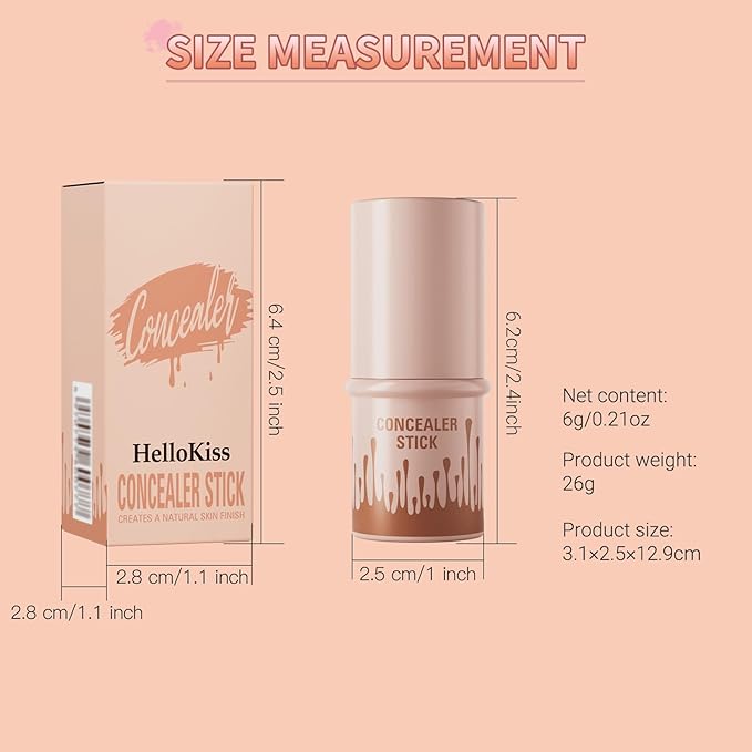 3Pcs Cream Contour Stick, with Highlighter Stick Milk