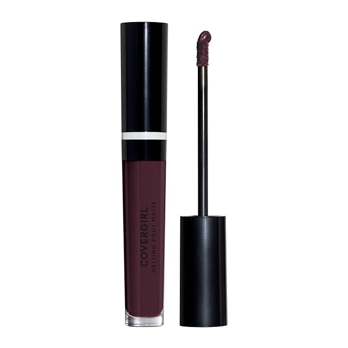 COVERGIRL Melting Pout Matte Liquid Lipstick, Never Say Never, 0.11 Pound, 1 Count (packaging may vary)