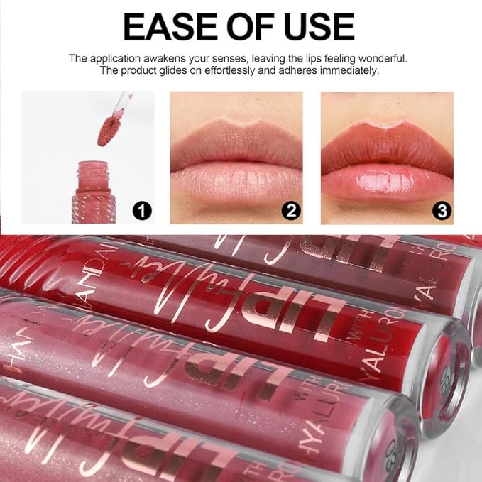 Hyaluronic Acid Lip Balm Gloss Moisturizing Hydrating Lip