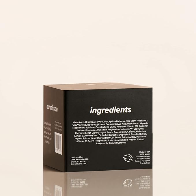 Dime beauty luminosity eye serum,