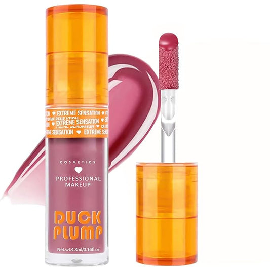 Super Lustrous Lip Oil, Non-Sticky, Hydrating, Hypoallergenic, Waterproof, High Shine Finish (06# Deep Berry)