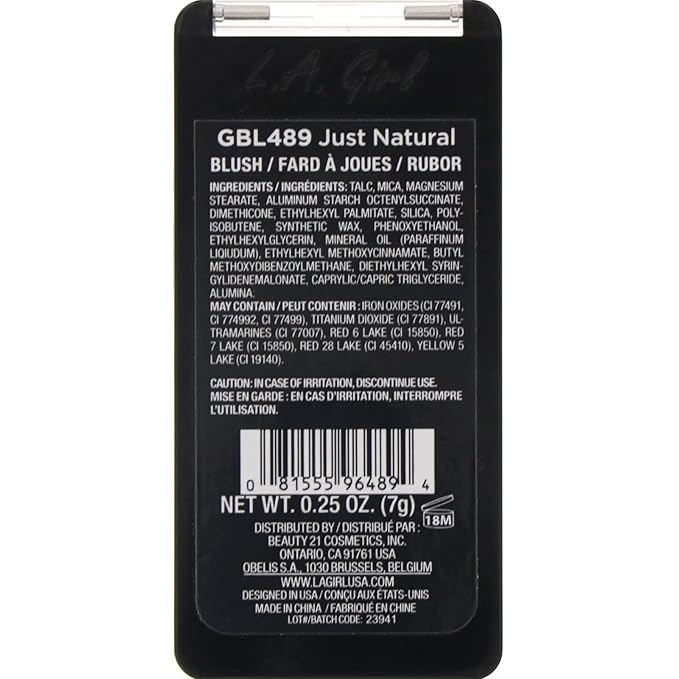 L.A. Girl Just Blushing, Just Natural GBL489