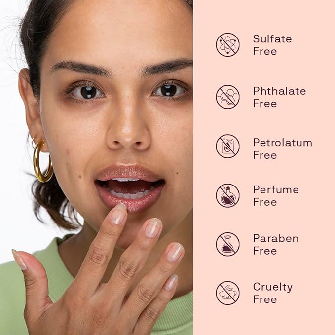 Dermaclara Peptide Infused Lip Serum - Plumping Peptide Lip Treatment for Women, Anti Aging Serum for Wrinkles, Lip Gloss with Collagen and Hyaluronic Acid - 7 ml (1 Count)