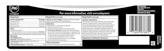 Olay 5282009 Total Effects SPF 15 Moisturizer with Sunscreen, Fragrance Free, 3.4oz