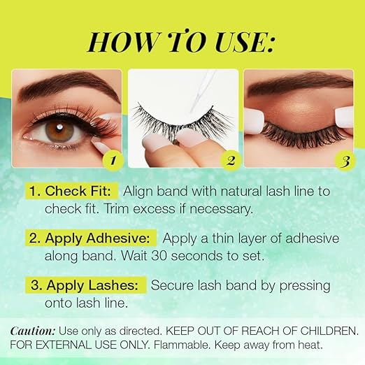 DUO Active Clear Lash Adhesive for Strip Lashes – Long-Lasting, Water-Resistant Eyelash Glue, 0.16 oz, 2 Pack