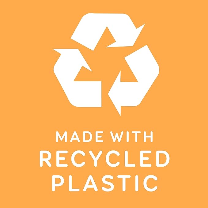 GRIN Tongue Cleaner, 32 Count, Disposable Tongue Cleaner, Hygienic Scraper, Recycled Plastic, Clean Tongue, Promote Fresh Breath, Includes Safe Fold- Back Tooth Pick